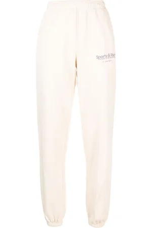 Sporty & Rich Logo-print elasticated pants