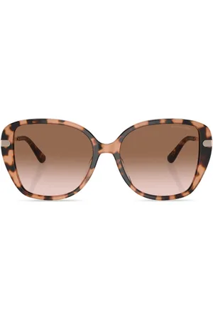 Michael Kors Flatiron tortoiseshell-effect sunglasses
