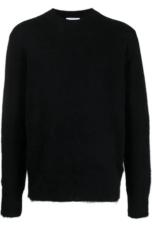 OFF-WHITE Arrow intarsia crew-neck jumper