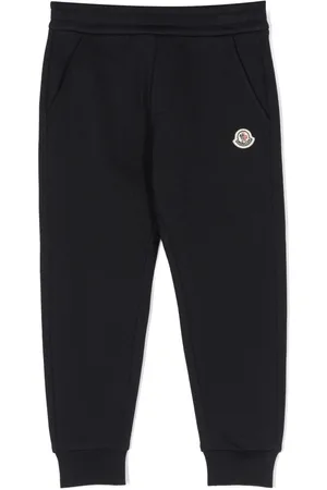 Moncler Logo-patch cotton track pants