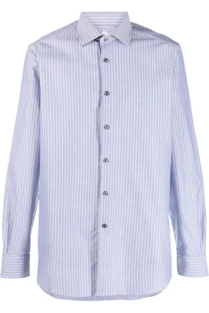 Pal Zileri Pinstripe cotton shirt