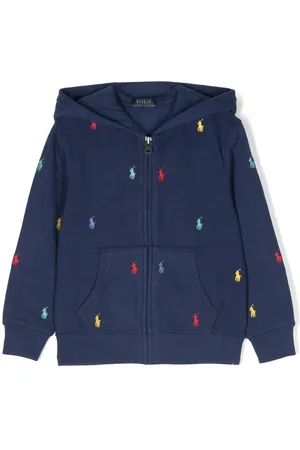Ralph Lauren Logo-embroidered pocket hoodie