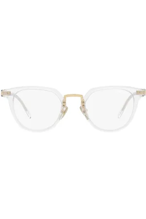 Prada PR 17YS mirrored round-frame sunglasses