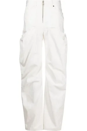 ALMAZ Hybrid deconstructed straight-leg jeans