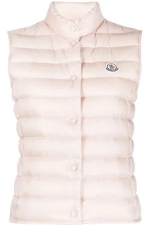 Moncler Liane logo-patch vest