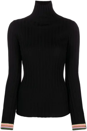 Etro Striped-edge wool jumper