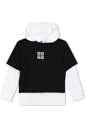 Givenchy 4G motif-print layered hoodie