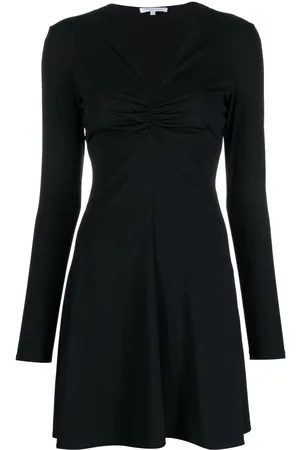 Patrizia Pepe V-neck lightweight-jersey mini dress
