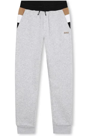 HUGO BOSS Logo-print drawstring track pants