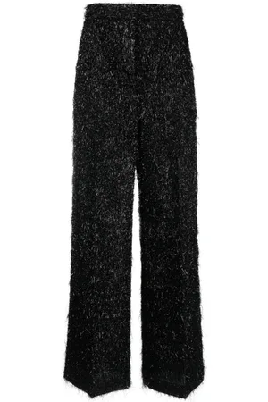 Fabiana Filippi Fuzzy wide-leg trousers