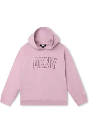 DKNY Logo-print cotton hoodie