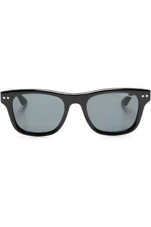 Montblanc Logo-plaque square-frame sunglasses