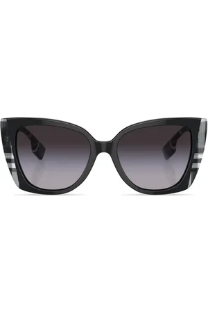 Burberry Oversized check-print sunglasses
