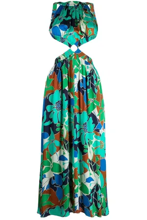 Cult Gaia Theia floral-print midi dress