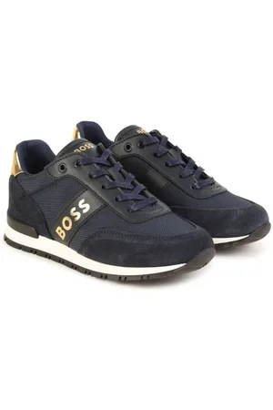 Boys hugo boss clearance trainers