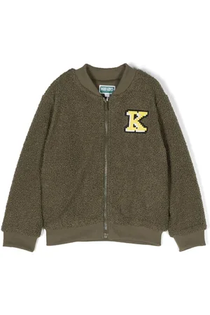 Kenzo Logo-embroidered bomber jacket