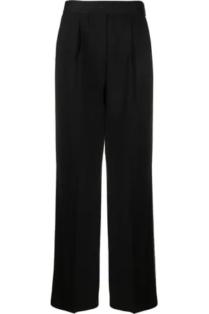 Msgm Wide-leg high-waist trousers