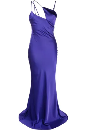 The Attico Melva asymmetric sleeveless gown