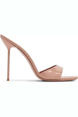 PARIS TEXAS Lidia 105mm patent-leather mules