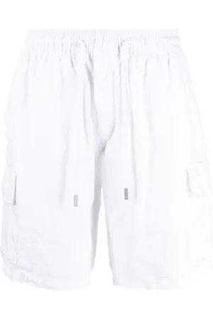 Vilebrequin Logo-patch linen shorts