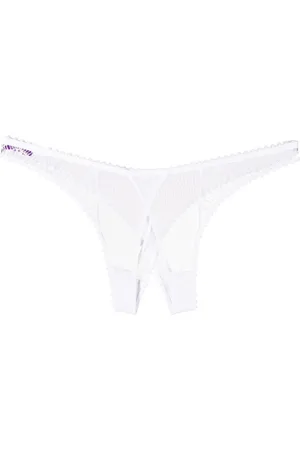 MAISON CLOSE Accroche Coeur openable thong