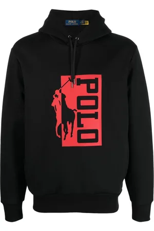 Ralph Lauren Logo-print cotton-blend hoodie