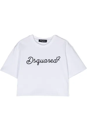 Dsquared2 Logo-print short-sleeved cotton T-shirt