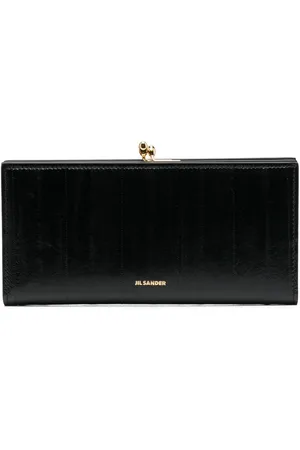 Jil Sander Logo-lettering leather wallet