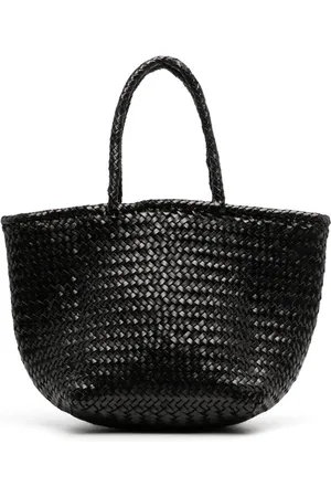 Dragon Diffusion Grace Basket leather tote bag