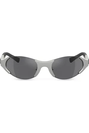 Dolce & Gabbana Sporty oval-frame sunglasses