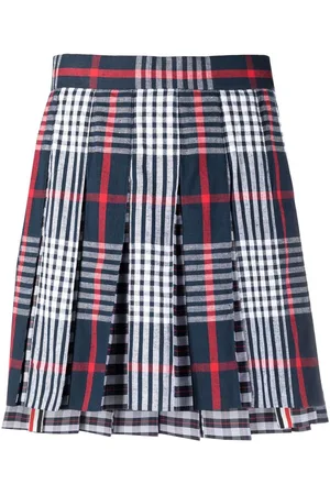 Thom Browne Pleated asymmetrical skirt
