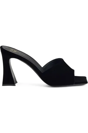 Giuseppe Zanotti Solhene 85mm leather mules