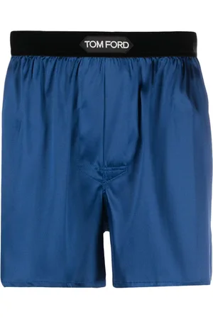 Tom Ford Logo-waistband silk boxers