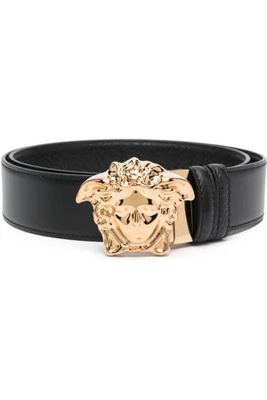 VERSACE La Medusa reversible leather belt