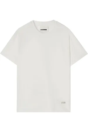 Jil Sander Logo-plaque cotton T-shirt