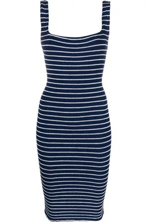 Hunza G Striped tank dress