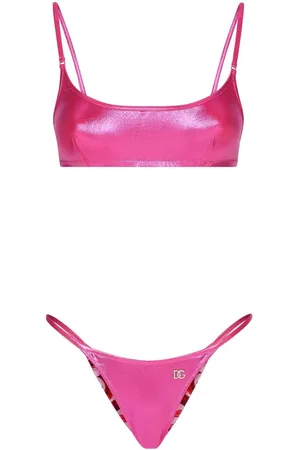 Dolce & Gabbana High-shine bikini set