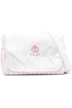 Roberto Cavalli Monogram-print changing bag