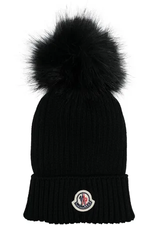 Moncler Ribbed-wool beanie hat