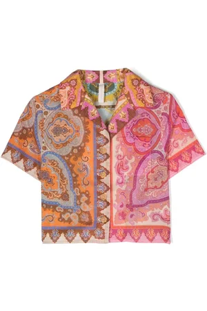ZIMMERMANN Halcyon paisley-print cotton shirt