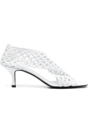 Totême The Leather Crochet 55mm pumps