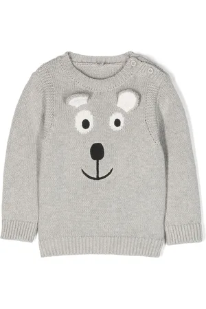 Stella McCartney Intarsia-knit cotton jumper
