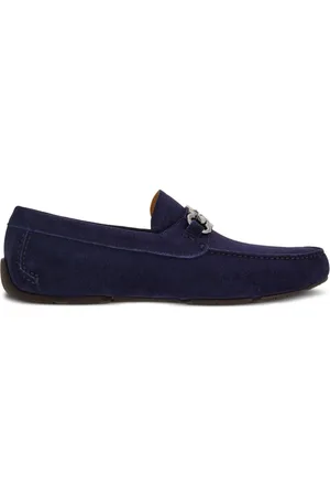 Salvatore Ferragamo Gancini-buckle leather loafers