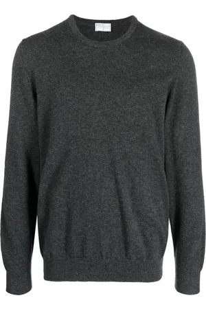 FEDELI Crew-neck cashmere jumper