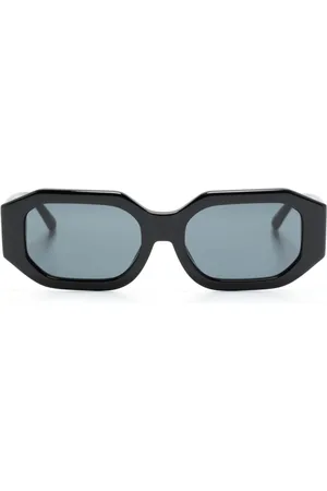 Linda Farrow X The Attico Irene hexagonal-frame sunglasses