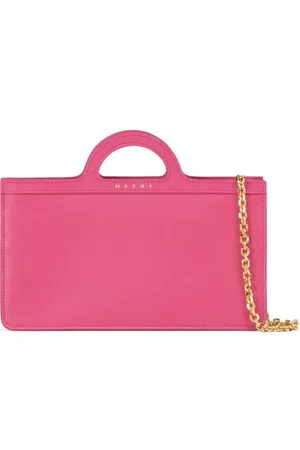 Marni Tropicalia leather wallet-on-chain