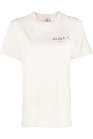 Sporty & Rich Logo-print cotton T-shirt