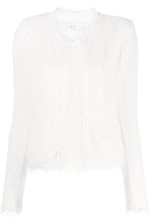 IRO Shavani fringed cotton jacket