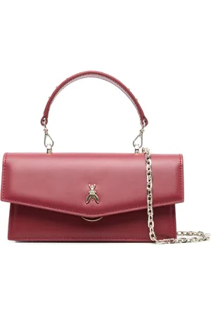 Patrizia Pepe Logo-plaque leather tote bag
