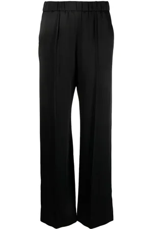 Jil Sander Satin-finish wide-leg trousers